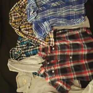 5 Boy dress shirts